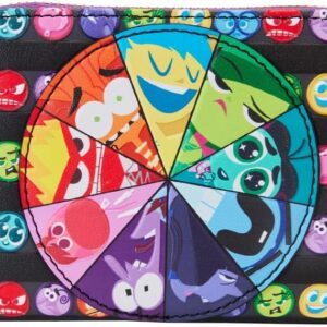 Loungefly Pixar Inside Out 2 Core Memories Zip Around Wallet