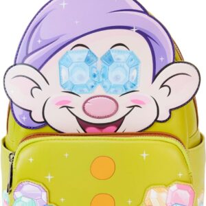 Loungefly Snow White: Diamond Dopey Mini-Backpack, Amazon Exclusive