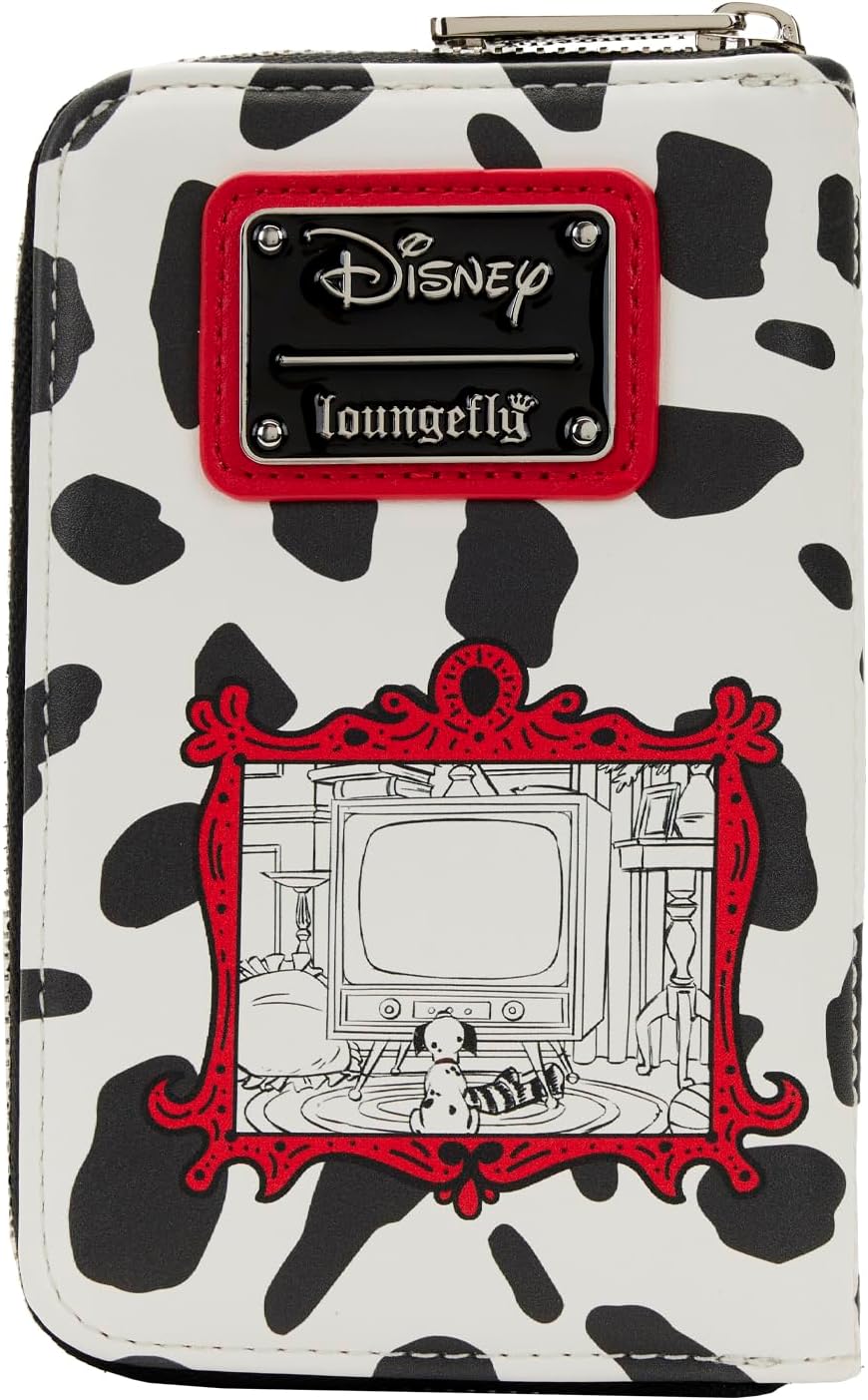 Loungefly Disney Classic Books 101 Dalmatians Book Zip Around Wallet - Image 3