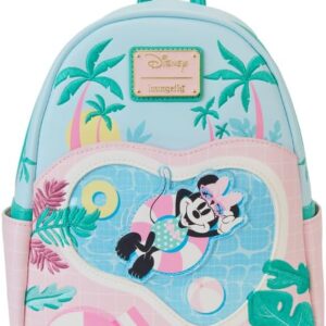 Loungefly Disney Minnie Mouse Vacation Style Poolside Mini Backpack