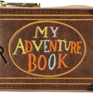 Loungefly Up 15th Anniversary Adventure Book Accordion Zip Around Wallet
