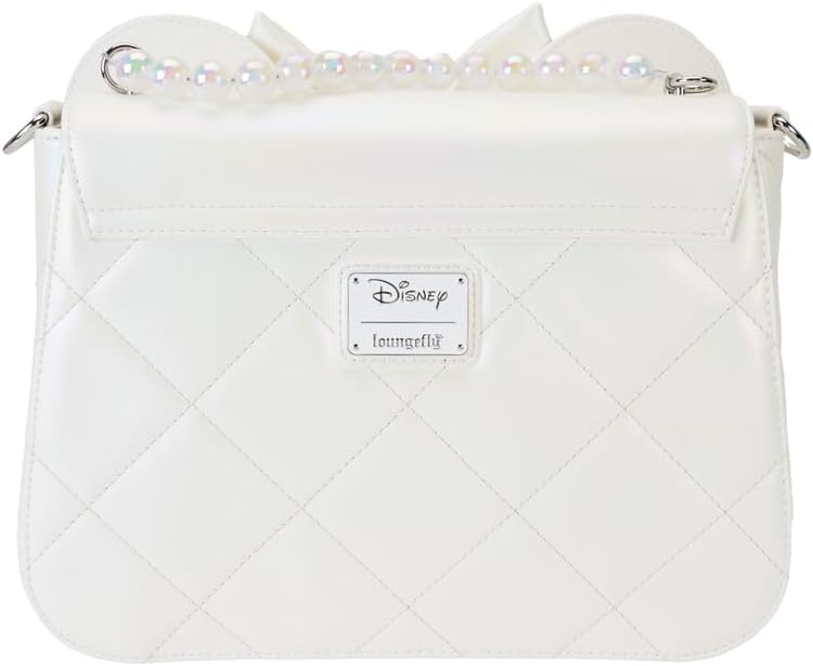 Loungefly Disney Minnie Mouse Iridescent Wedding Crossbody Bag - Image 4