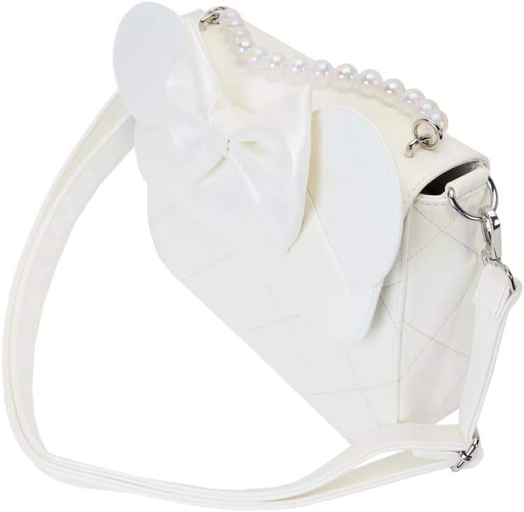 Loungefly Disney Minnie Mouse Iridescent Wedding Crossbody Bag - Image 3