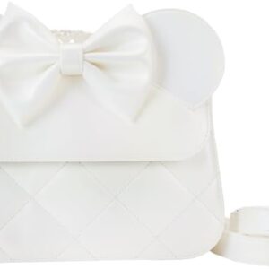 Loungefly Disney Minnie Mouse Iridescent Wedding Crossbody Bag