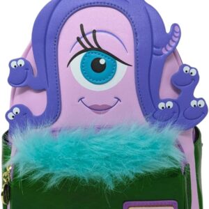 Loungefly Disney Pixar's Monsters Inc. Celia Cosplay Double Strap Shoulder Bag