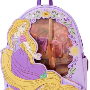 Loungefly Disney Tangled Rapunzel Lenticular Mini Backpack