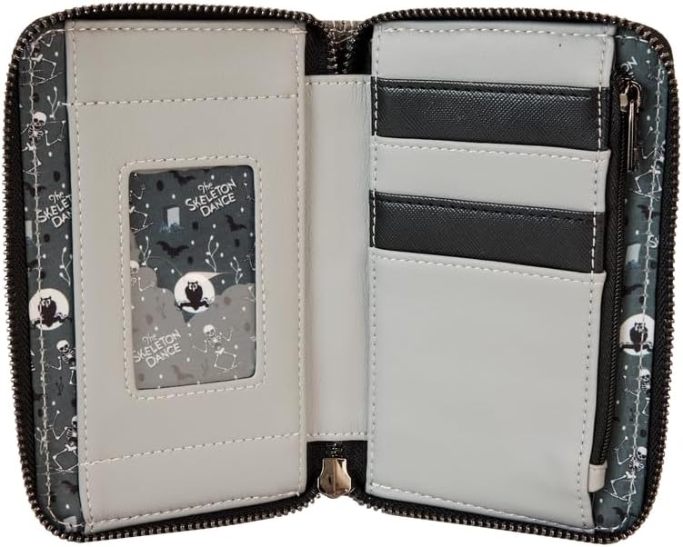 Loungefly Disney Skeleton Dance Zip Around Wallet - Image 3
