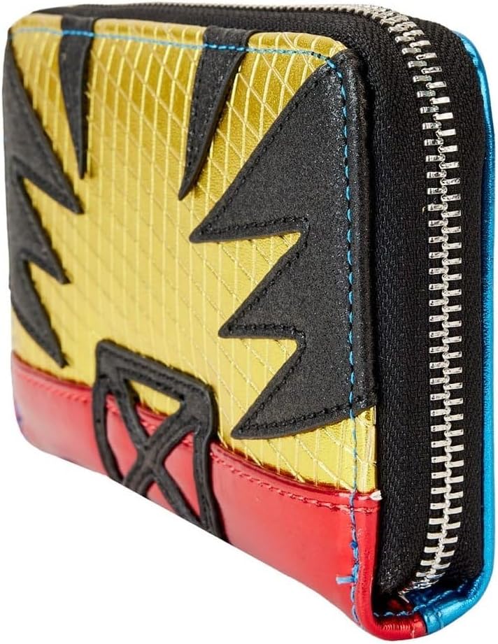 Loungefly Marvel Metallic X-Men Wolverine Zip-Around Wallet - Image 3