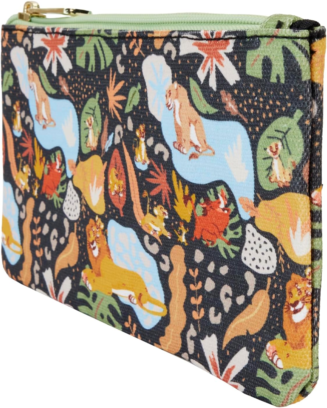 Loungefly Disney The Lion King 30th Anniversary All-Over Print Canvas Zipper Pouch Wristlet - Image 2