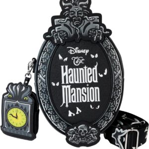 Loungefly Disney Haunted Mansion Plaque Crossbody Bag