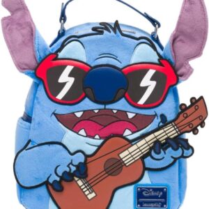 Loungefly Disney Lilo & Stitch Ukulele Cosplay Womens Backpack