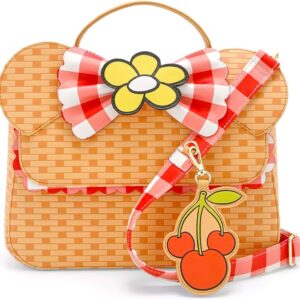 Loungefly Disney Mickey and Friends Picnic Basket Crossbody Bag