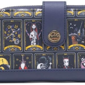 Loungefly Disney Nightmare Before Christmas Allover Print Tarot Wallet