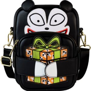 Loungefly Disney Nightmare Before Christmas Scary Teddy Crossbuddies Crossbody Bag with Coin Bag