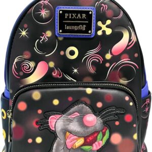 Loungefly Disney Pixar Ratatouille Remy Food Scene Mini Backpack