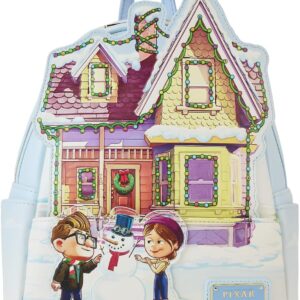 Loungefly Disney Pixar Up House Holiday Light Up Mini Backpack