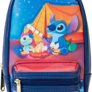 Loungefly Disney Stitch Camping Cuties Mini Backpack Pencil Case