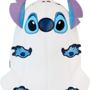 Loungefly Disney Stitch Ghost Costume Figural Glow Mini Backpack