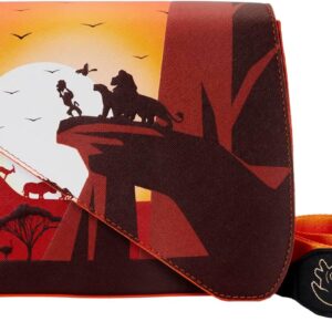 Loungefly Disney The Lion King 30th Anniversary Pride Rock Silhouette Crossbody Bag