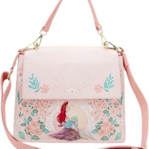 Loungefly Disney The Little Mermaid Ariel Floral Crossbody Bag - BoxLunch Exclusive