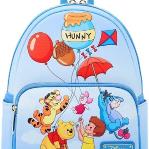 Loungefly Disney Winnie the Pooh Balloon Group Portrait Mini Backpack - BoxLunch Exclusive