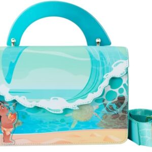 Loungefly Disney Young Moana Ocean Wave Crossbody Bag