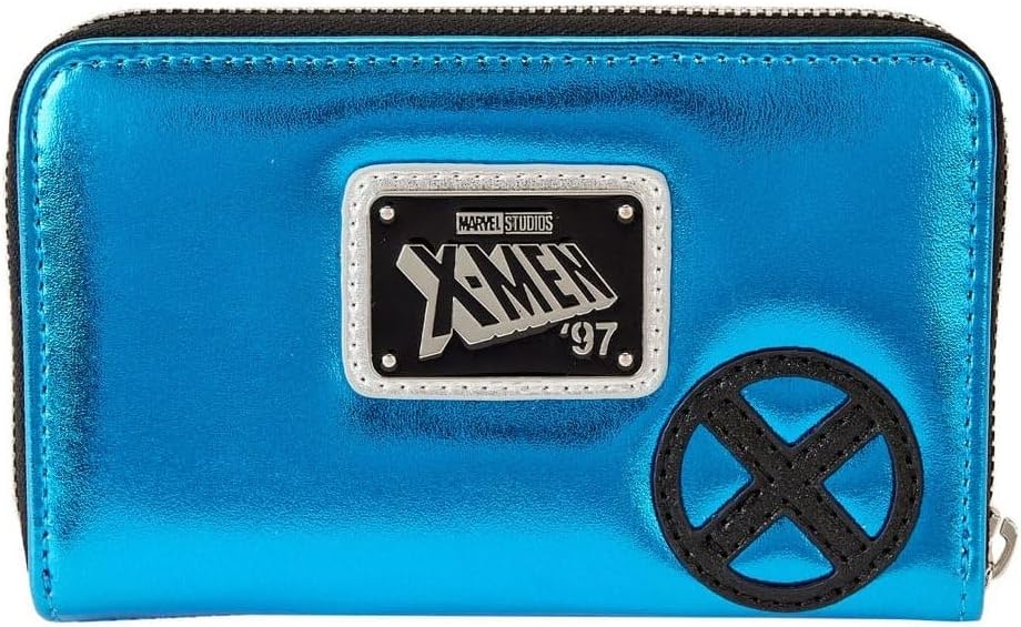 Loungefly Marvel Metallic X-Men Wolverine Cosplay Zip-Around Wallet