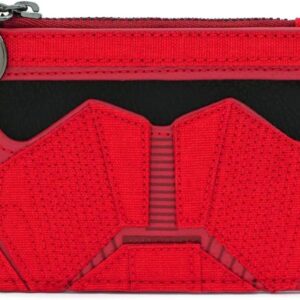 Loungefly x Star Wars Sith Trooper Card Holder Mini Wallet (Red, One Size)
