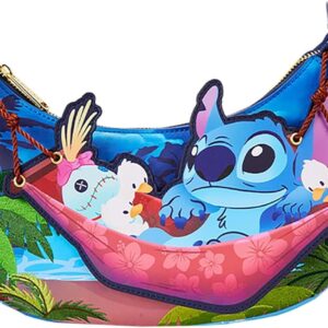 Loungefly Disney Lilo & Stitch Camping Cuties Crossbody Bag | Disney Accessories