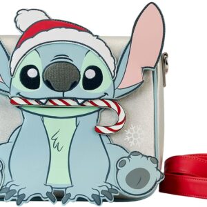 Loungefly Disney Stitch Holiday Crossbody Bag Disney