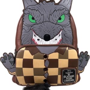 Loungefly GT Exclusive Disney The Nightmare Before Christmas Wolfman Cosplay Mini Backpack