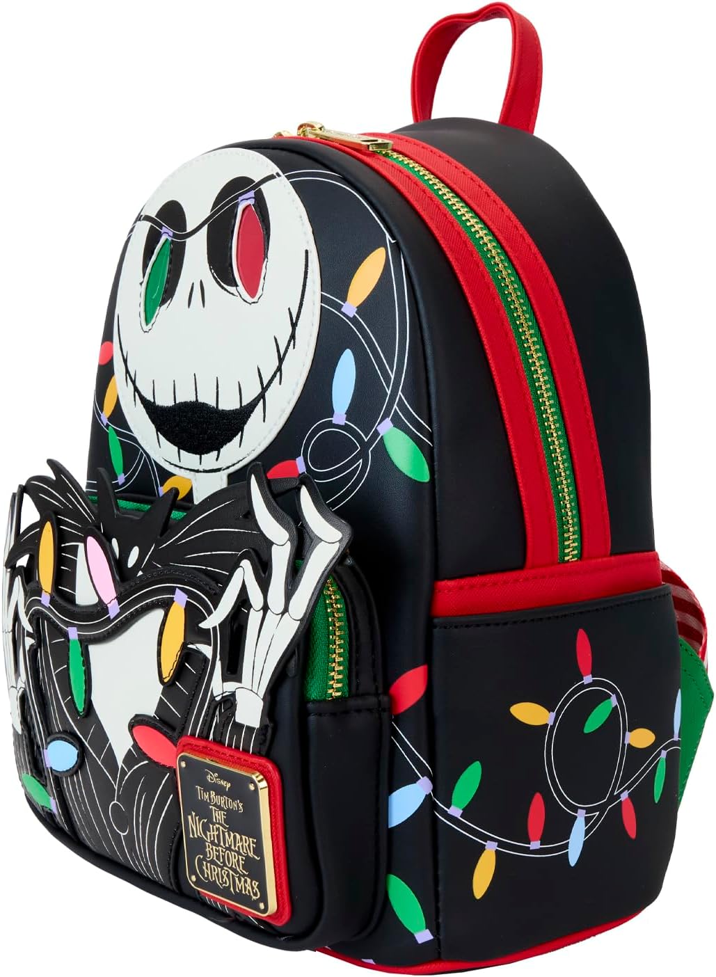 Loungefly Disney NBC Smiling Jack Light Up Mini Backpack ...