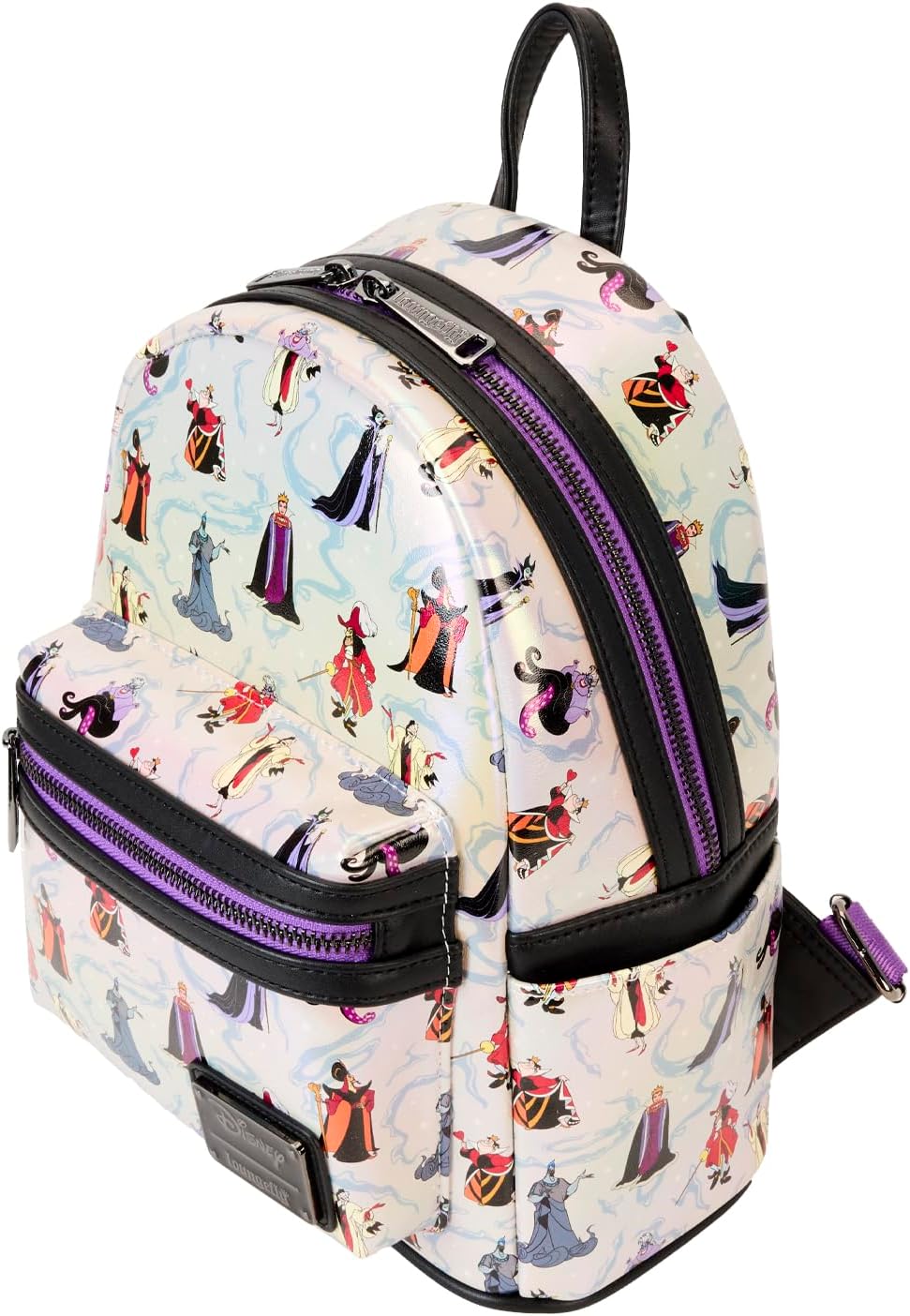 Loungefly Disney Villains Iridescent Mini Backpack - Image 3