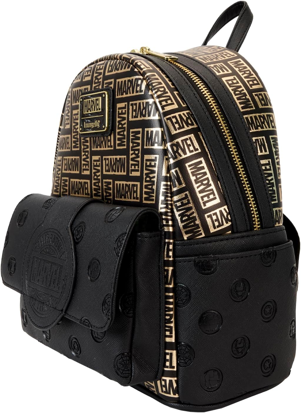 Loungefly Marvel Logo Classic Mini Backpack - Image 2