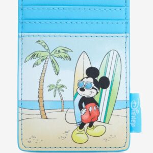 Loungefly Disney Mickey Mouse And Friends Beach Day Cardholder MULTI NONE