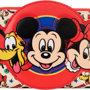 Loungefly Disney Mickey and Friends Classic Zip Around Wallet