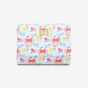 Loungefly Disney Minnie Mouse Flowers Mini Flap Wallet MULTI NONE
