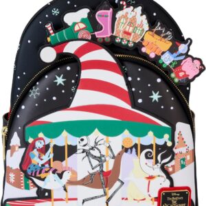 Loungefly Disney NBC Journey to Christmas Town Mini Backpack