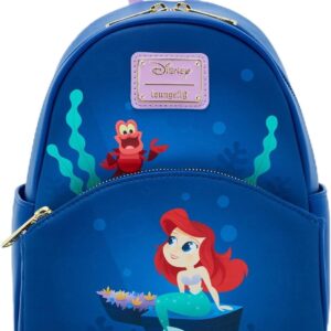 Loungefly Disney The Little Mermaid Ariel & Sebastian Mini Backpack