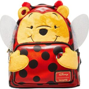 Loungefly Disney Winnie the Pooh Ladybug Costume Figural Mini Backpack