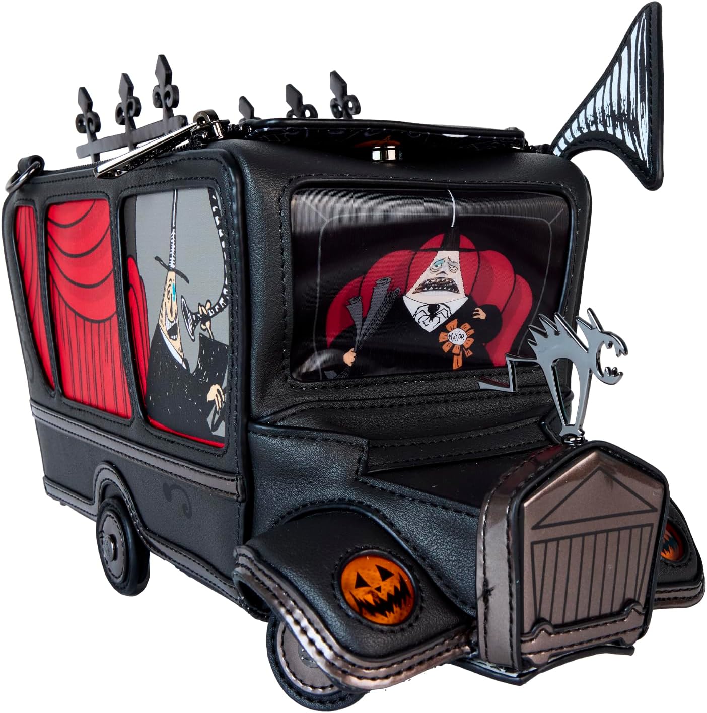 Loungefly Nightmare Before Christmas Mayor Figural Crossbody Bag - Image 4