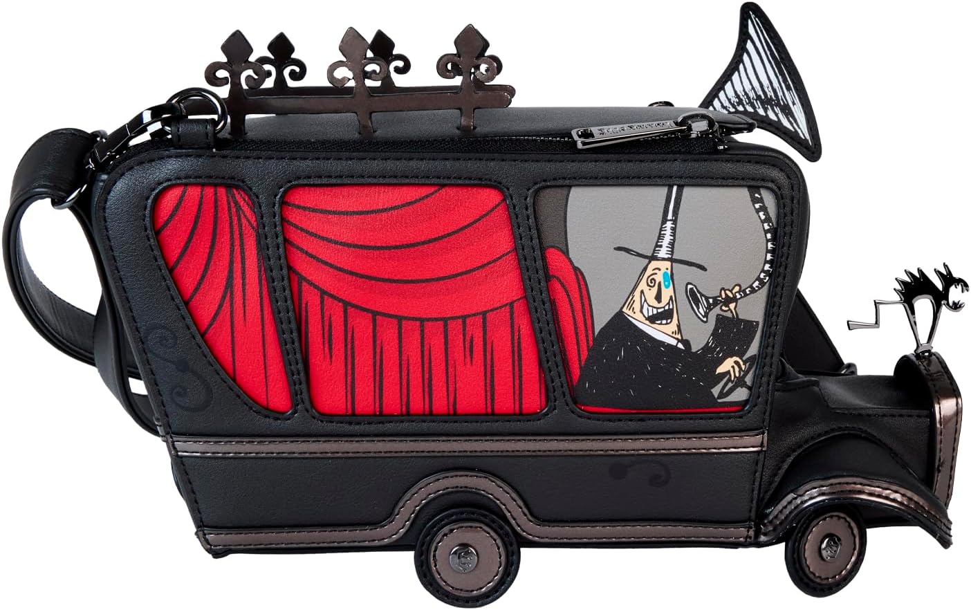 Loungefly Nightmare Before Christmas Mayor Figural Crossbody Bag - Image 5