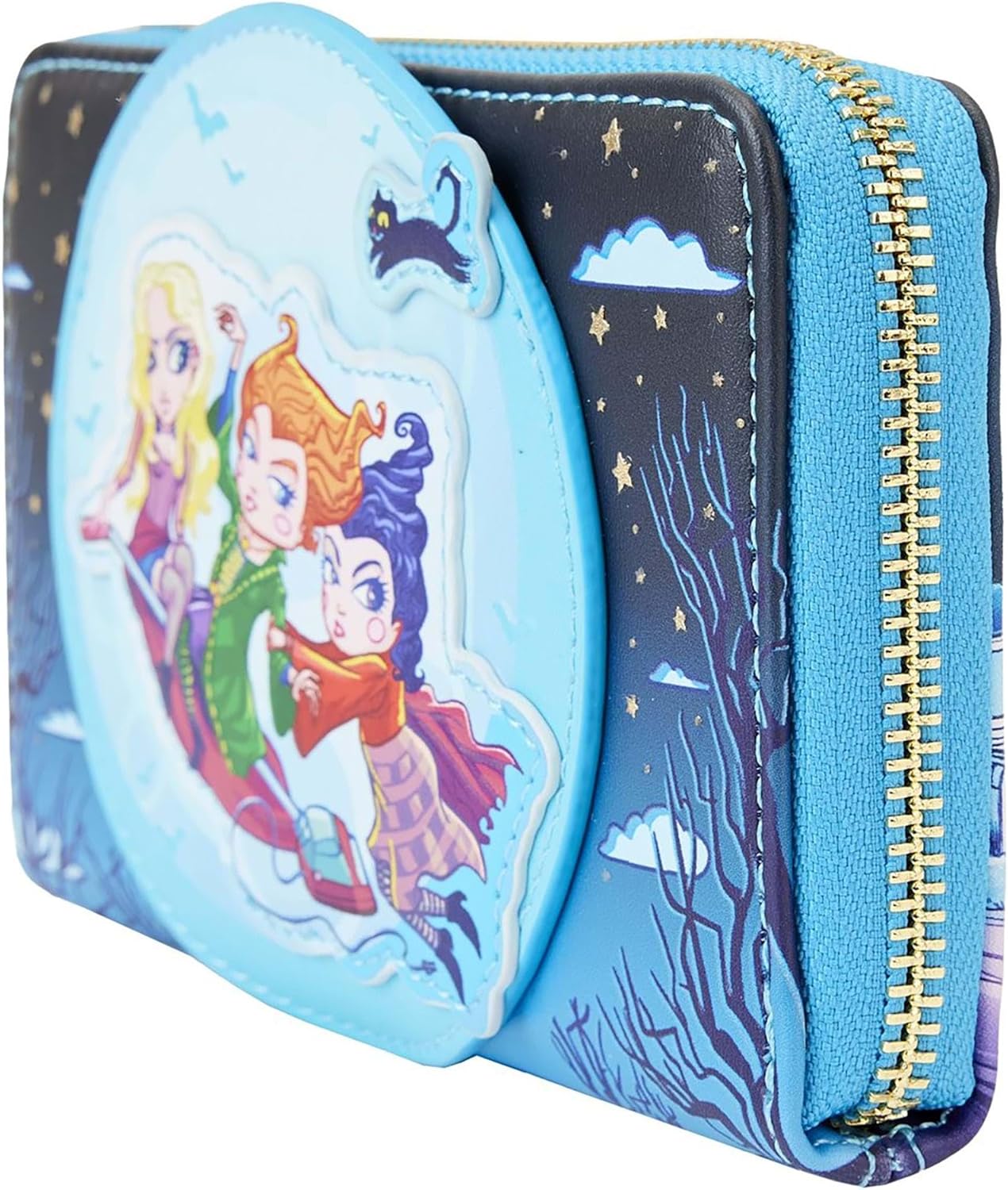 Loungefly Hocus Pocus Poster Glow Zip Around Wallet - Image 2