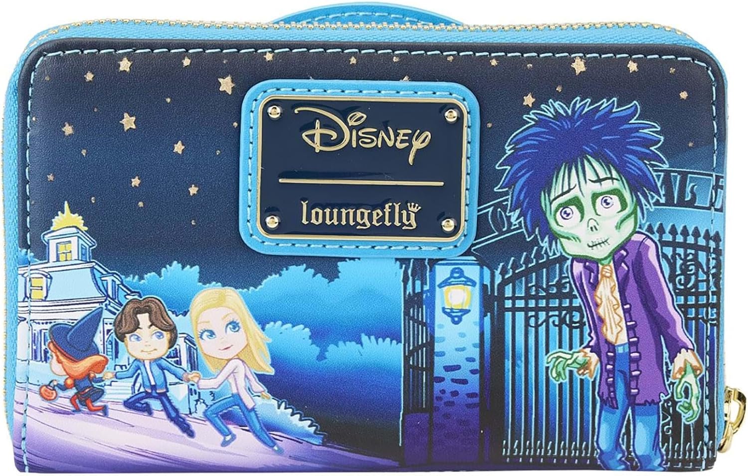 Loungefly Hocus Pocus Poster Glow Zip Around Wallet - Image 4