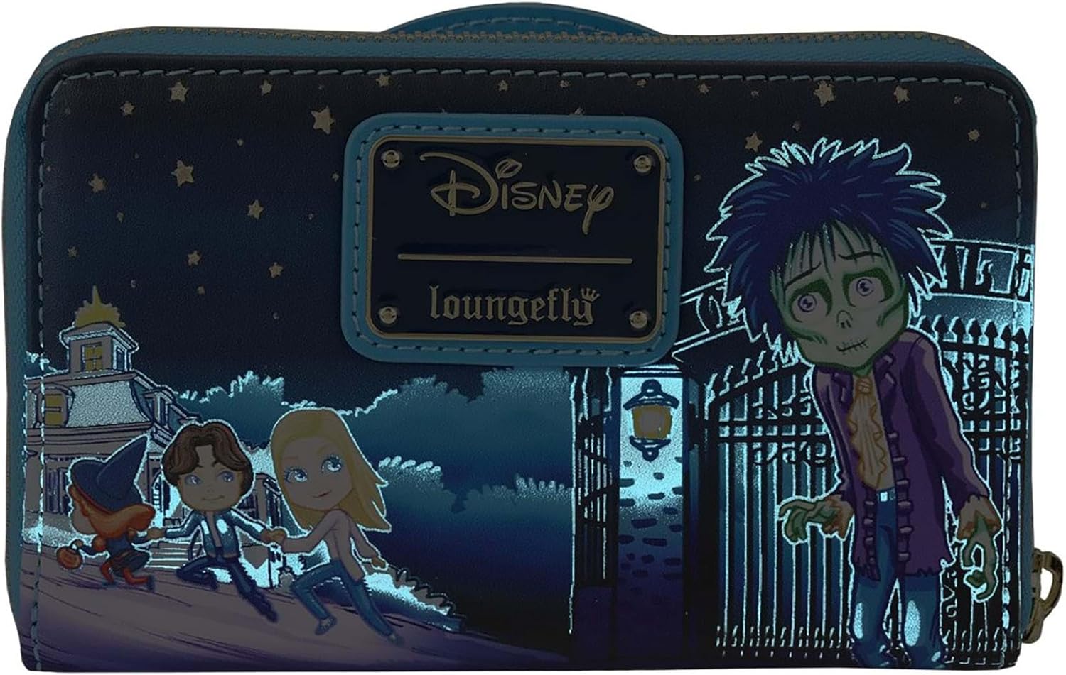 Loungefly Hocus Pocus Poster Glow Zip Around Wallet – DisneyLoungefly.com