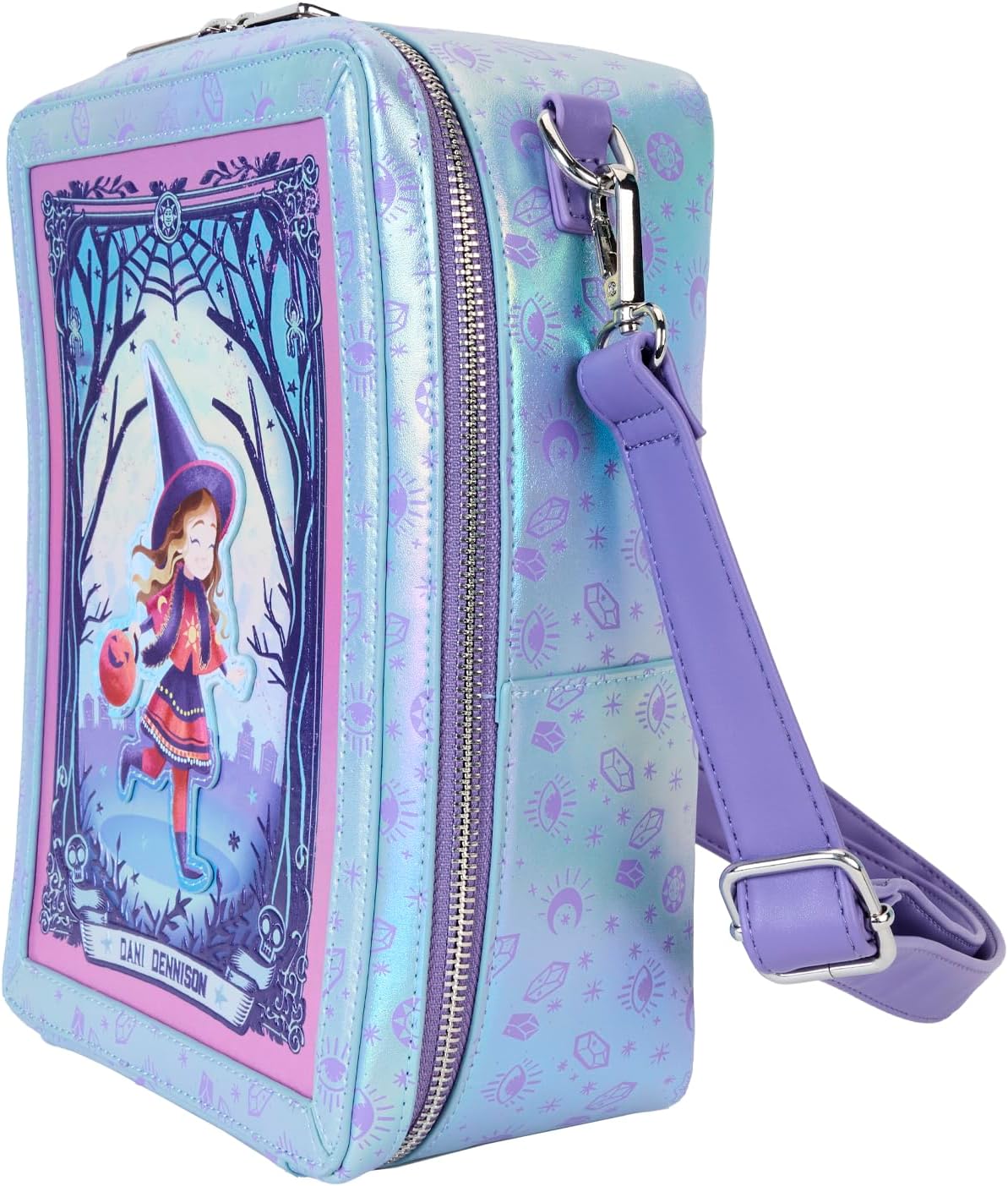 Loungefly Hocus Pocus Tarot Card Iridescent Crossbody Bag - Image 2