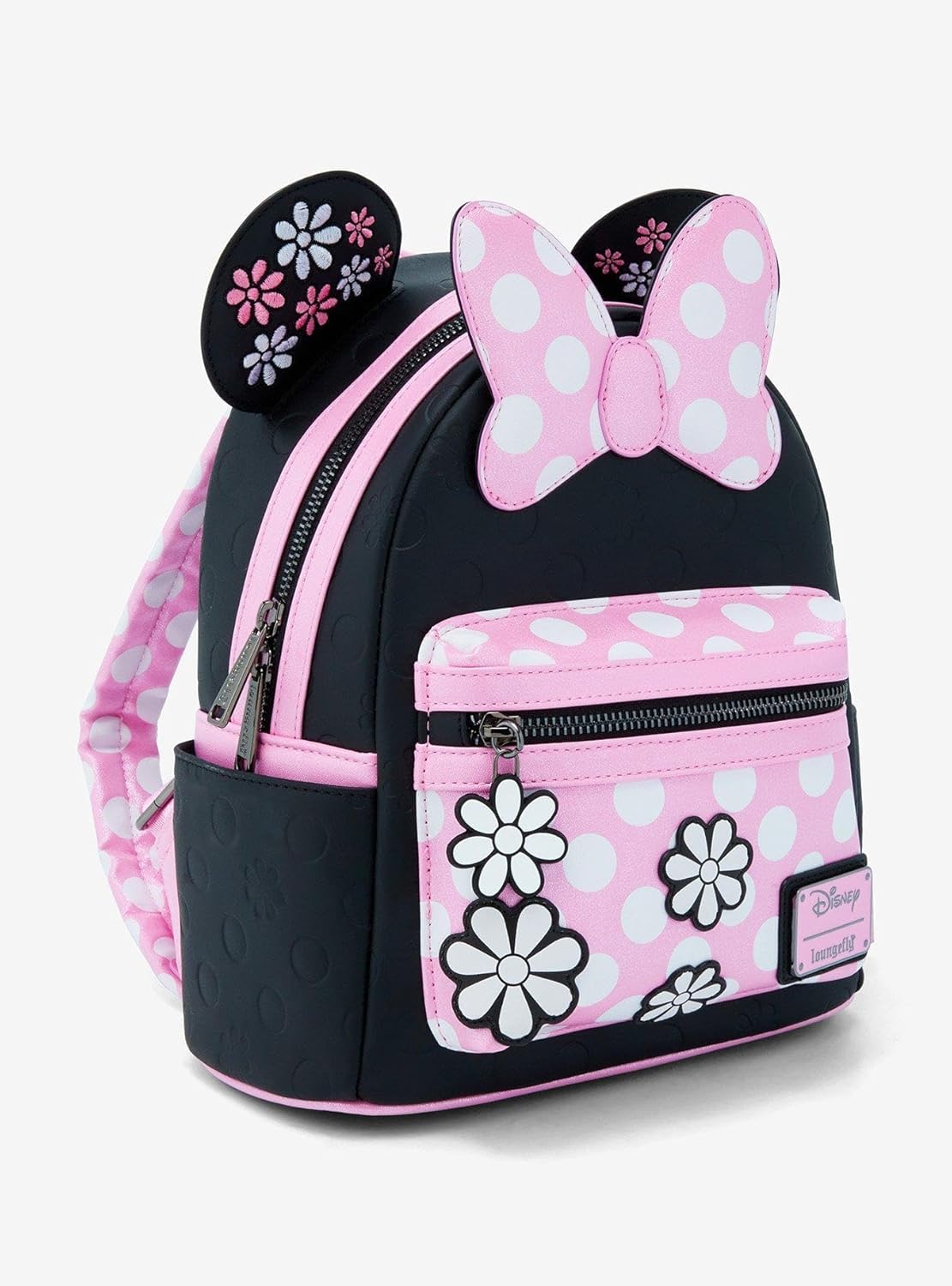 Loungefly Disney Minnie Mouse Floral Ears Mini Backpack - Image 2