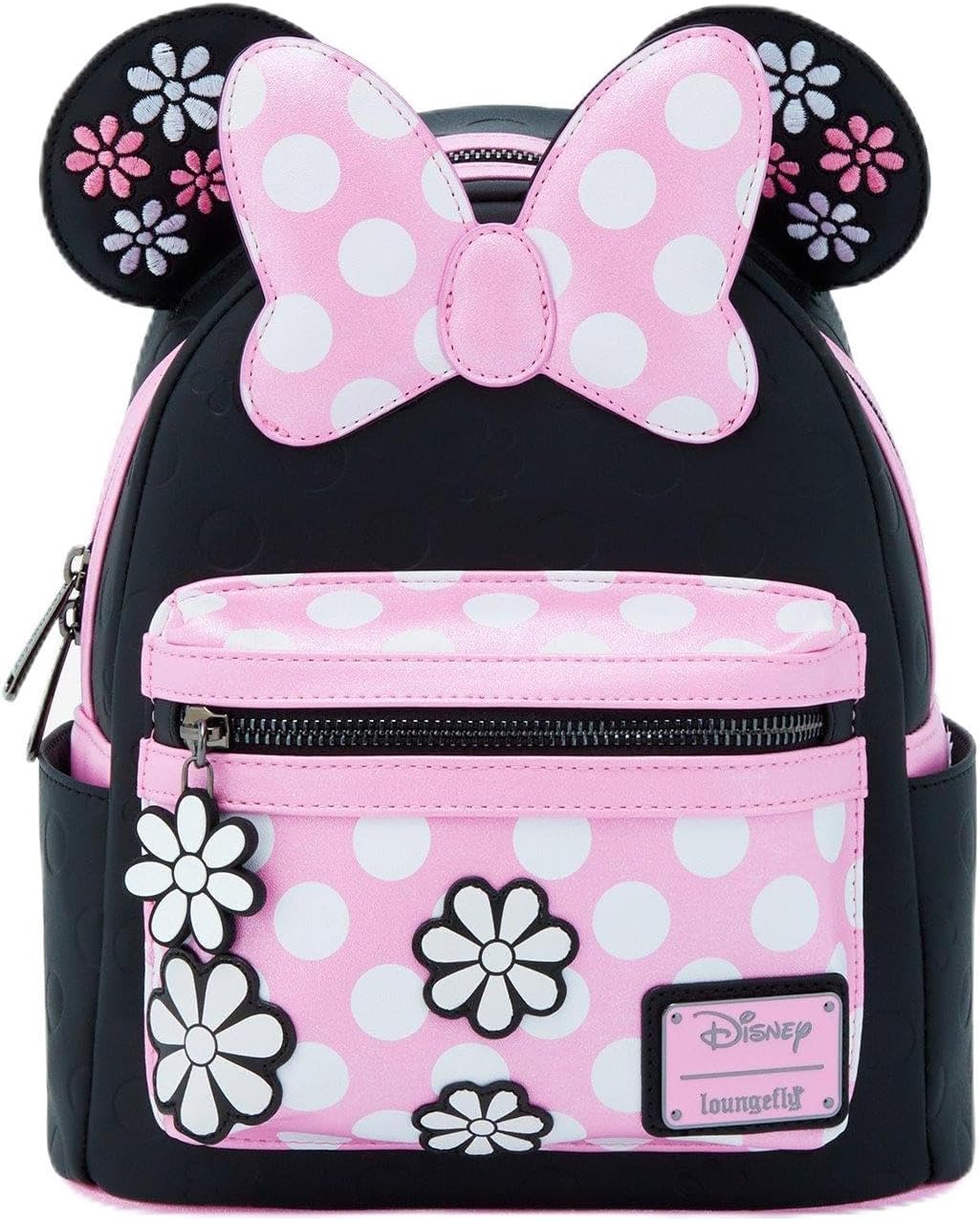 Loungefly Disney Minnie Mouse Floral Ears Mini Backpack