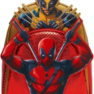Loungefly Marvel Deadpool & Wolverine Layered Character Mini Backpack