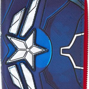 Loungefly Marvel Captain America Brave New World Zip Around Wallet